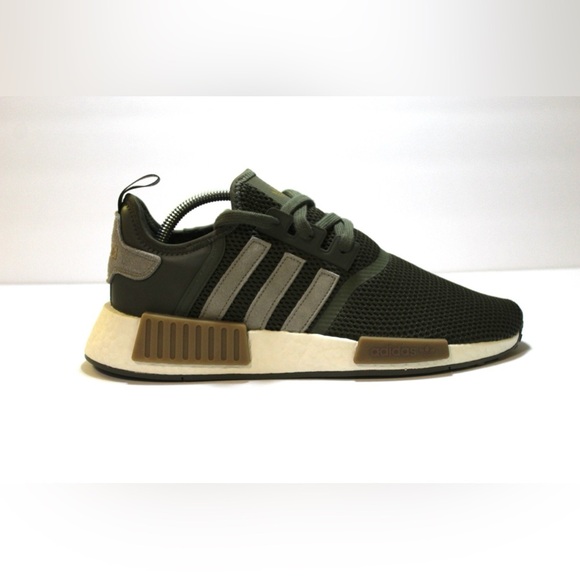 ADIDAS NMD_R1 ‘Olive Strata Silver Pebble’ Men’s Size 9.5 (IF6778) - Picture 1 of 7